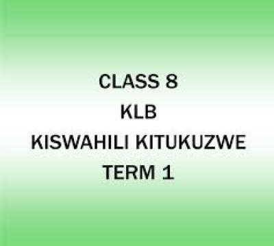 Scheme Of Work Class 8 Kiswahili
